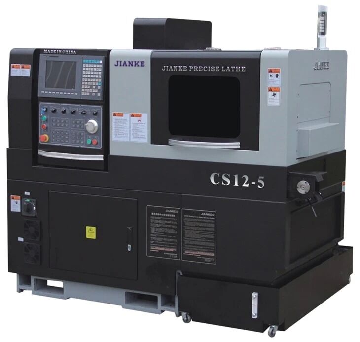 JIANKE CS12-5 ダブルスピンドル5軸スイス型CNC旋盤 12mm最大加工径